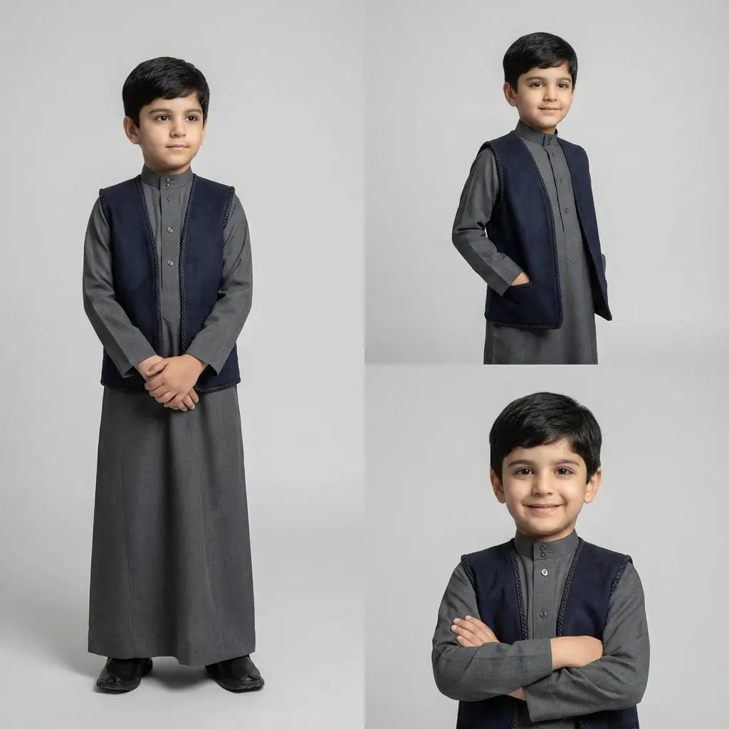 Twilight Navy Vest LAYALEE