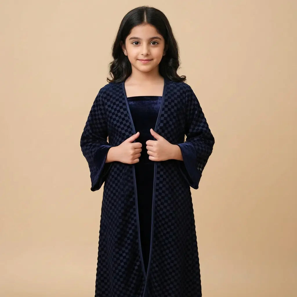 Samaa Navy Velvet Set LAYALEE