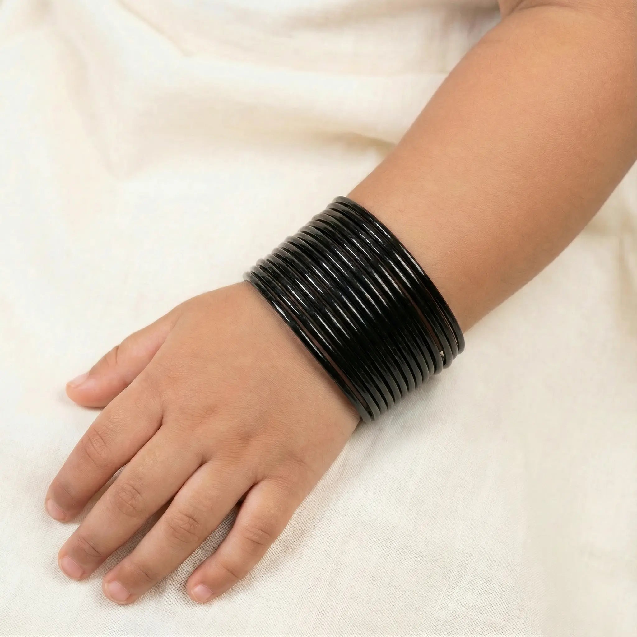 12 Piece Mettalic Solid Colors Bangles THE RAMADAN EDIT