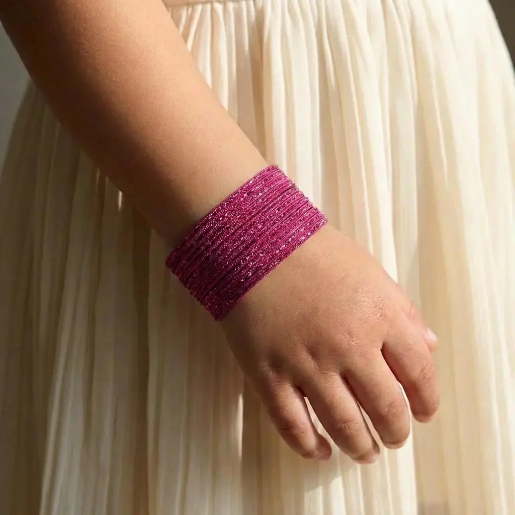 12 Pieces Luxe Shimmer Bangle Set THE RAMADAN EDIT