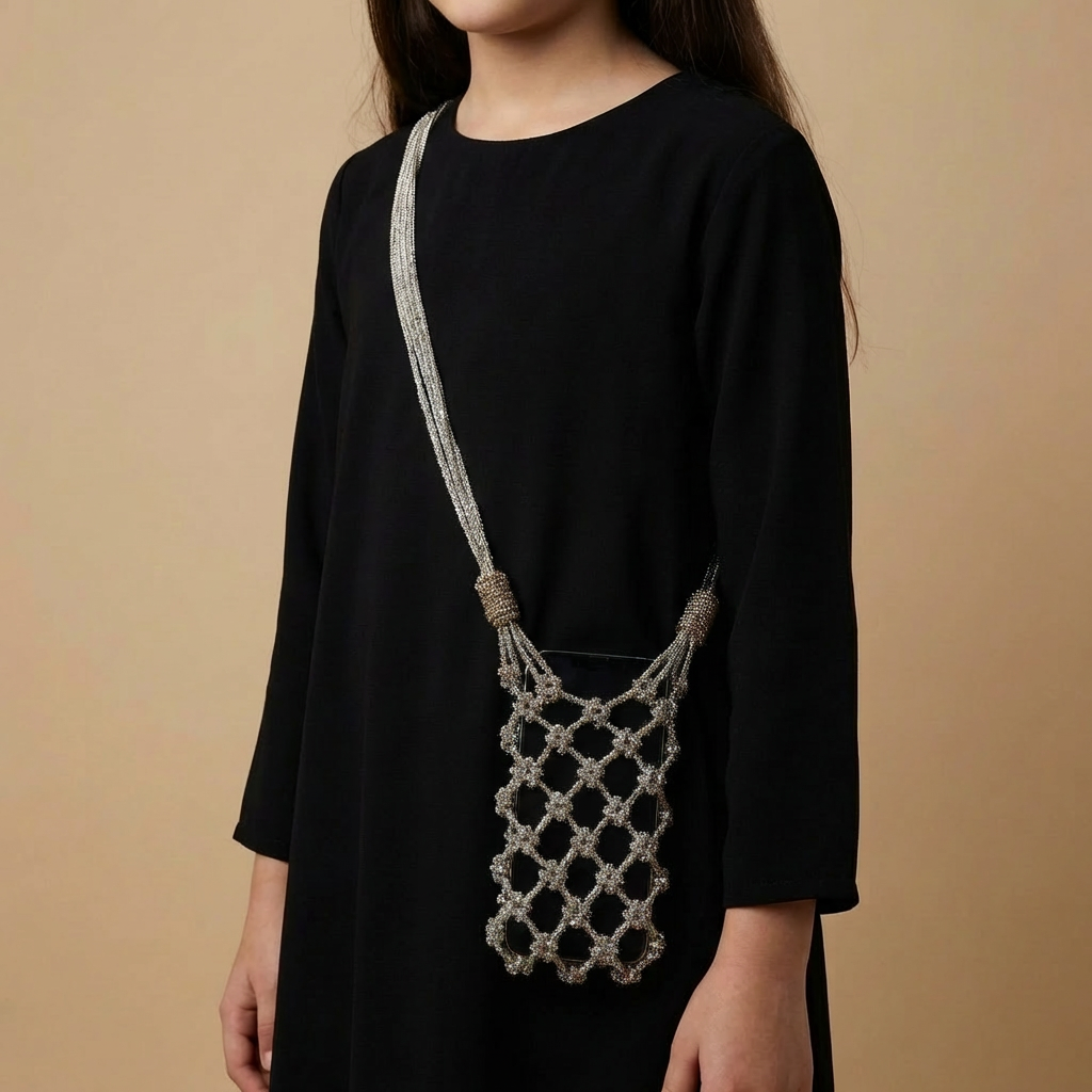 Layali Macramé Phone Sling