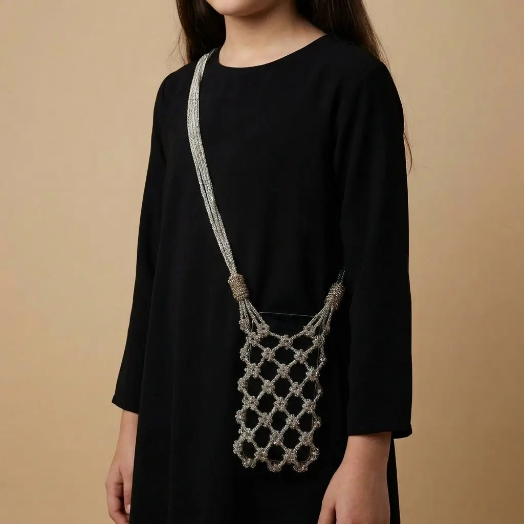 Layali Macramé Phone Sling LAYALEE