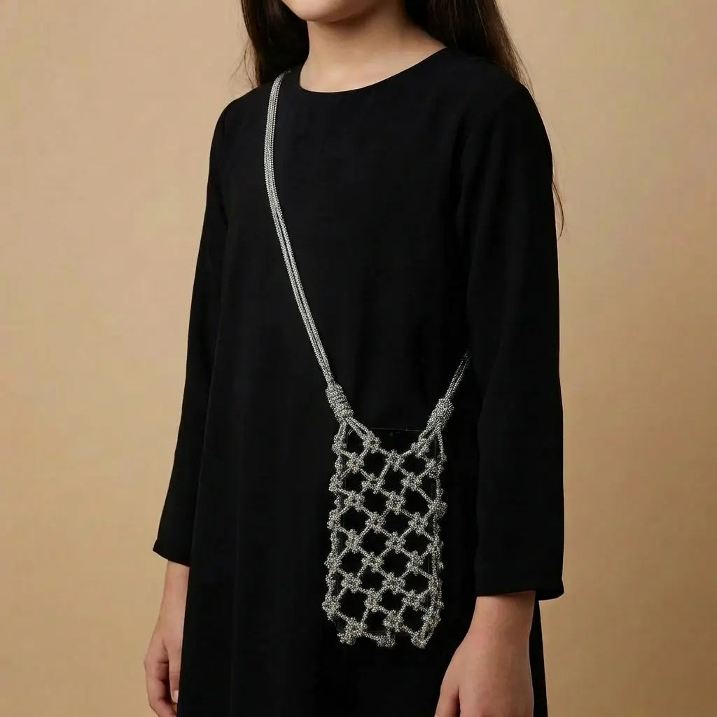 Layali Macramé Phone Sling LAYALEE