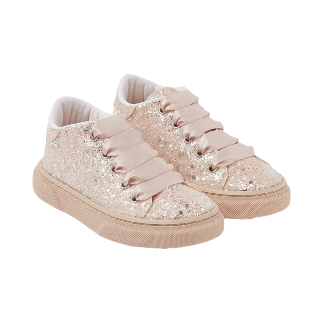 Nude Glitter Sneaker