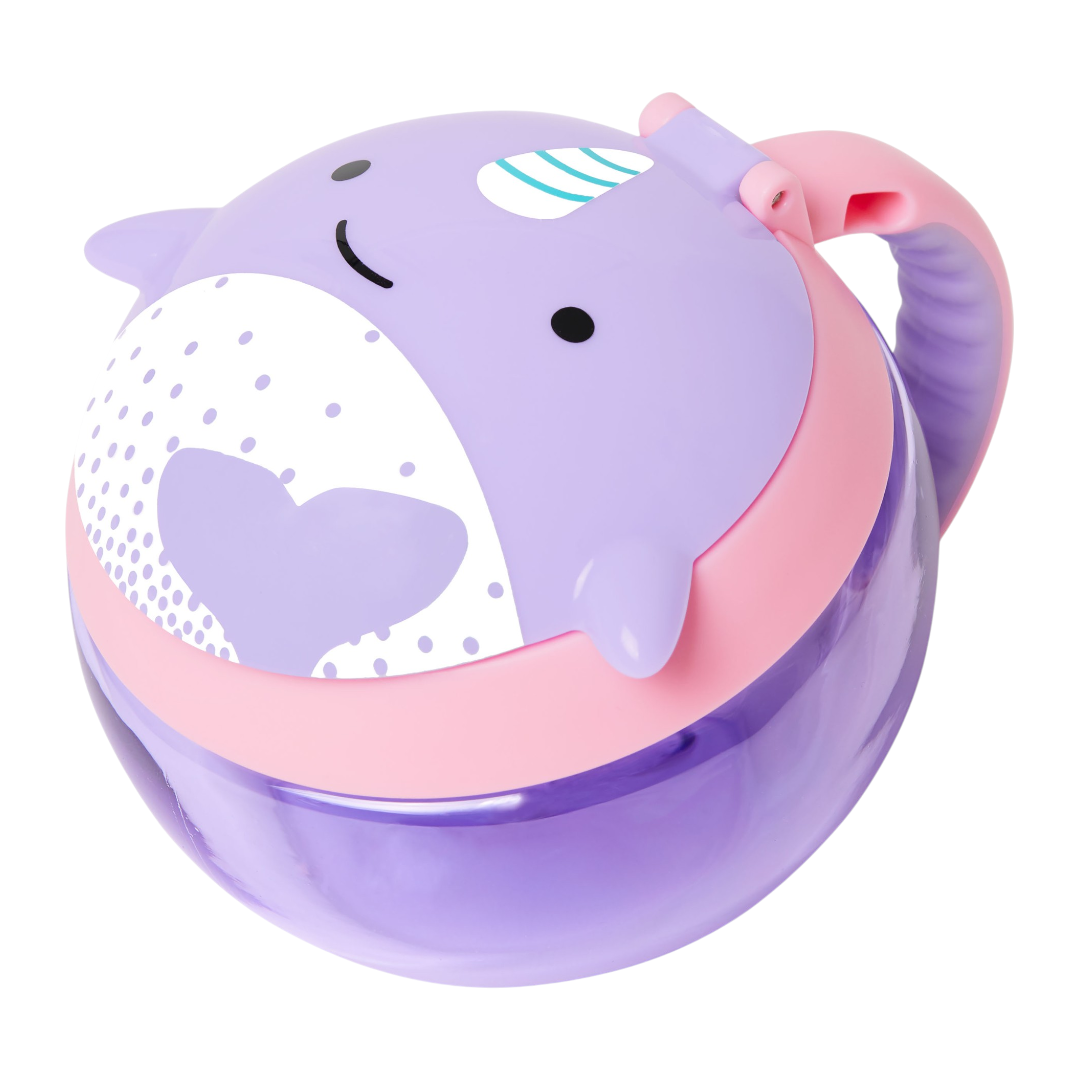 Zoo Snack Cup Narwhal