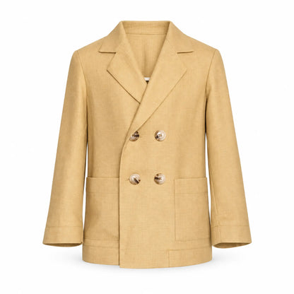 Beige linen jacket — product image