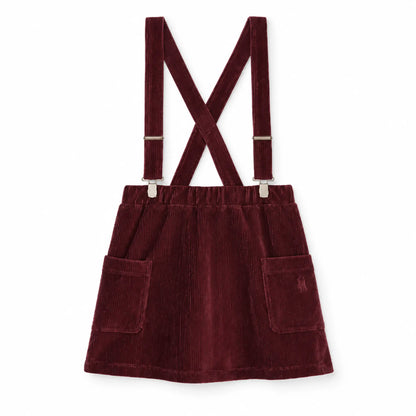 Product-only: Shoulder Strap Skirt Mia Tawny Port