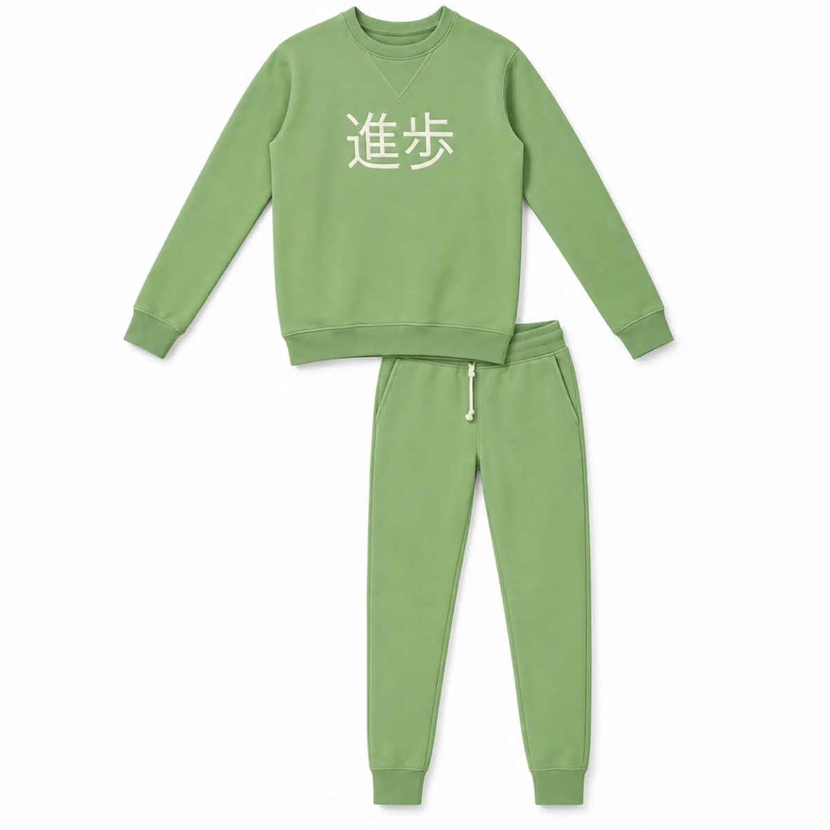 Product-only: Crewneck Sweater &amp; Sweatpants