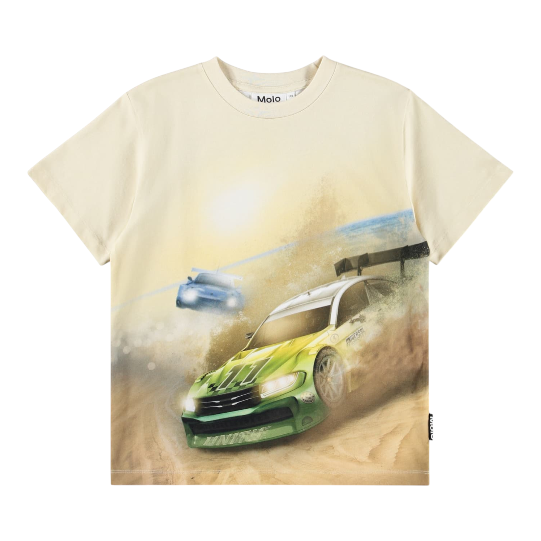Boys Beach Race Organic Cotton T-Shirt
