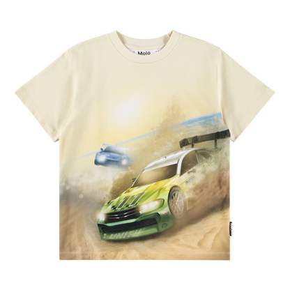 Boys Beach Race Organic Cotton T-Shirt