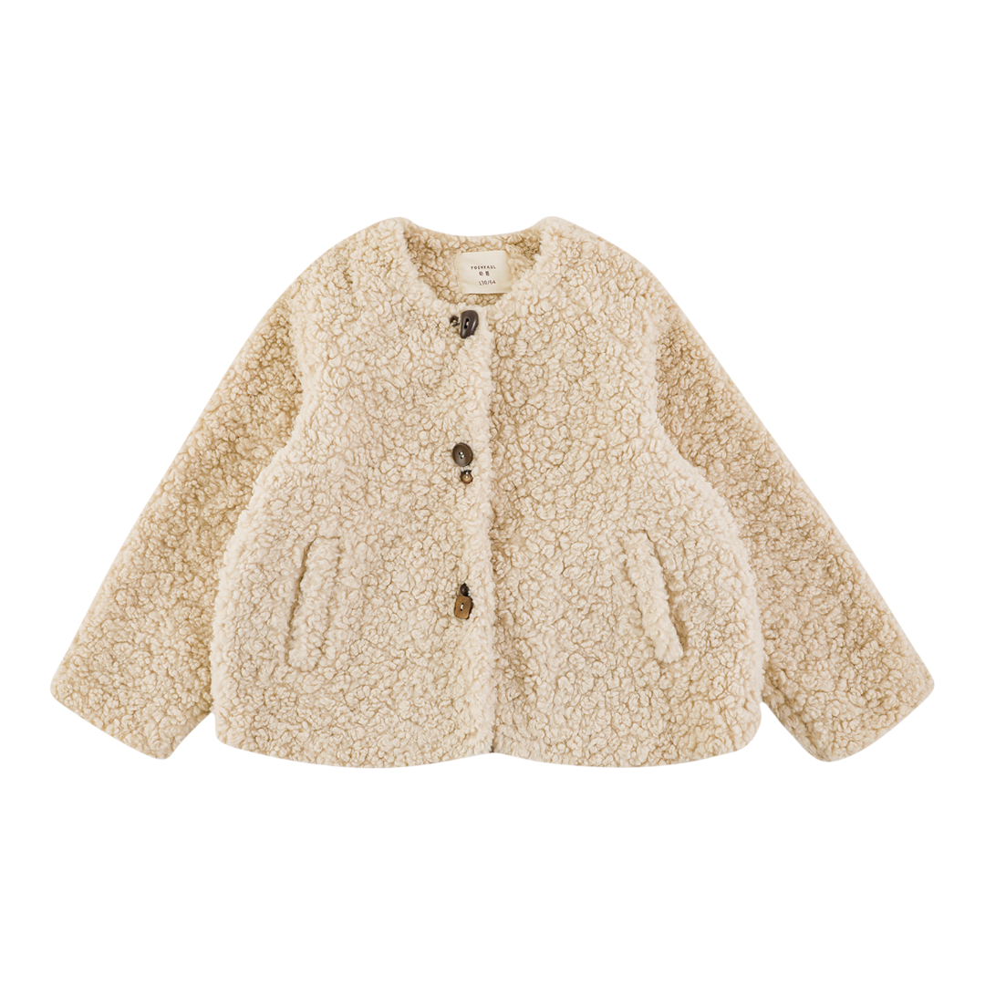 Eira Plush Button Jacket