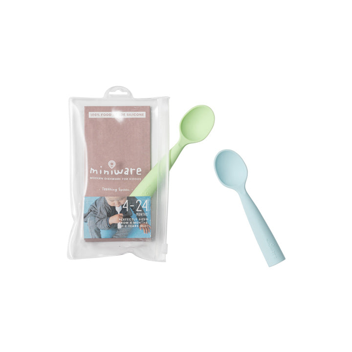 Training Spoon Set-Aqua/Keylime