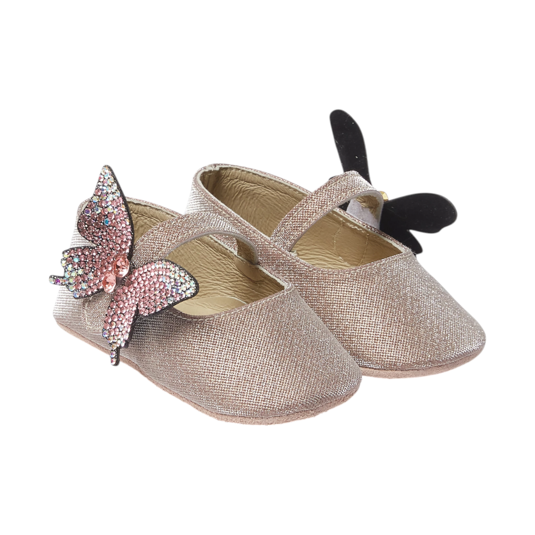 Babywalker Pink Baby Butterfly Ballerina
