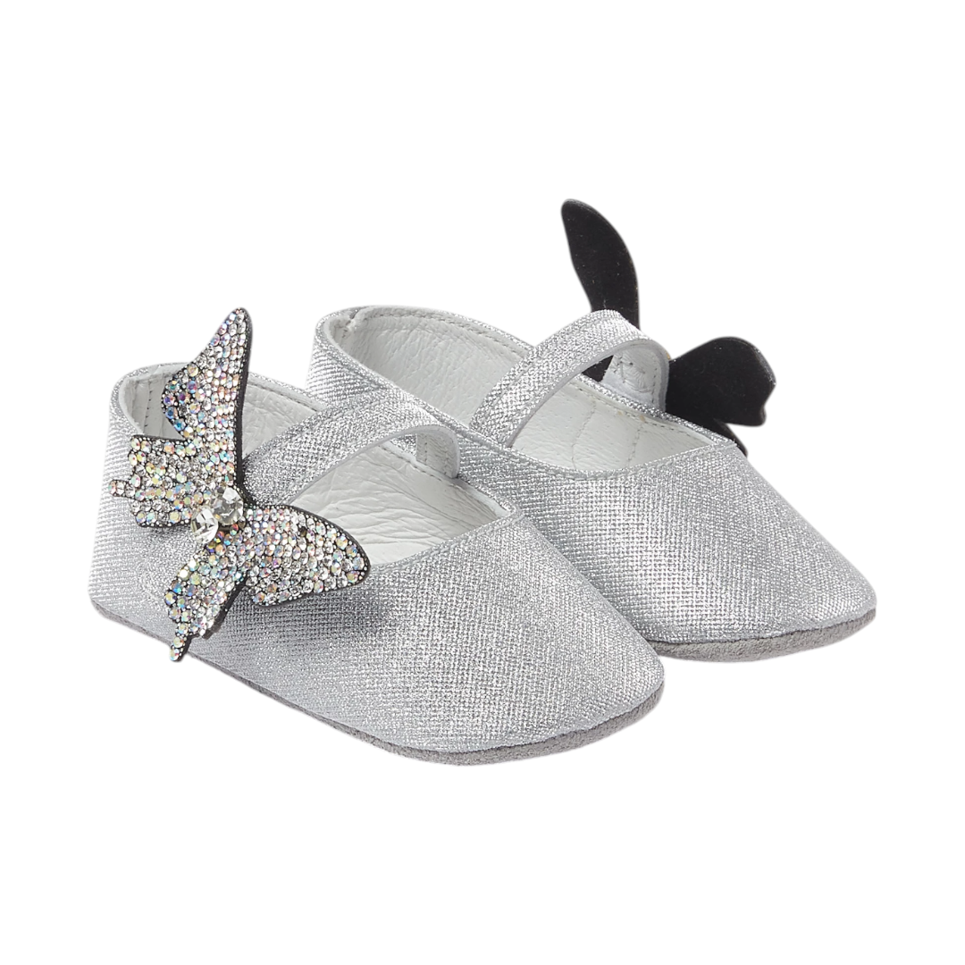 Babywalker Silver Baby Butterfly Ballerina 