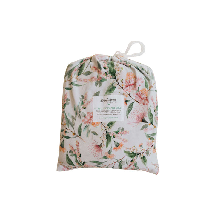 Wattle | Fitted Cot Sheet