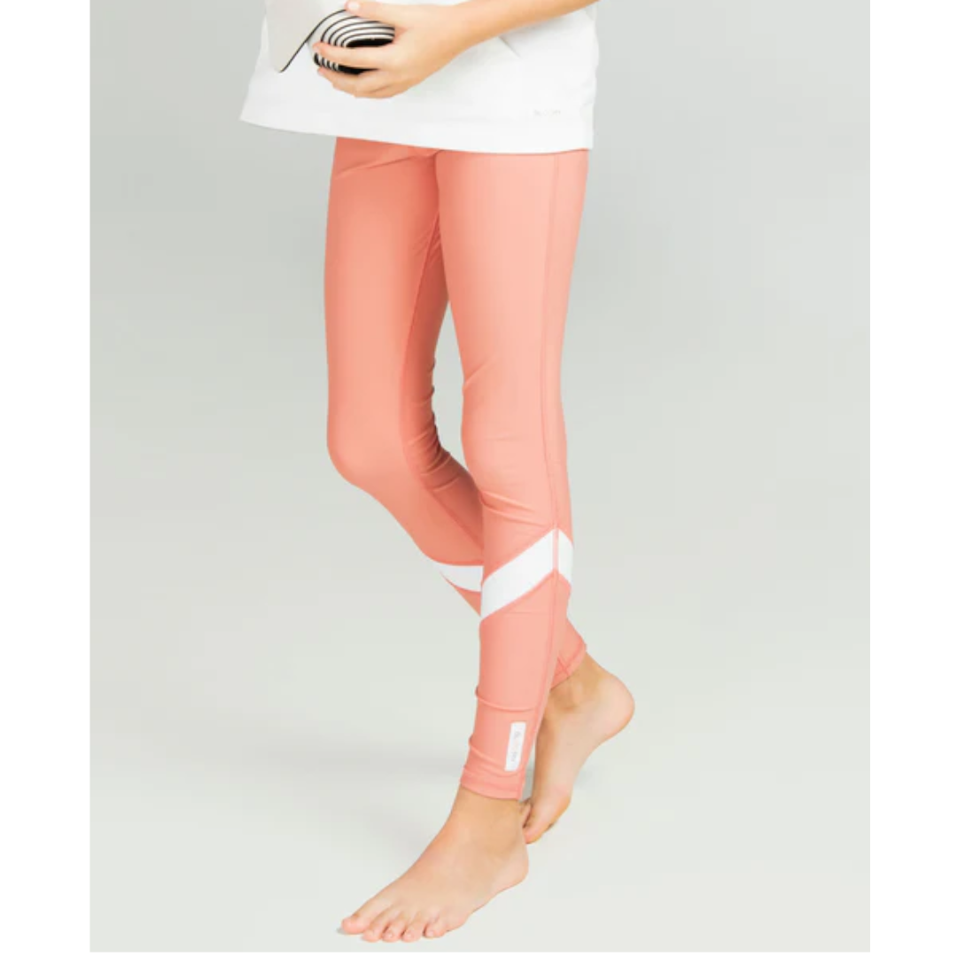 Bliss Leggings - Coral Blush