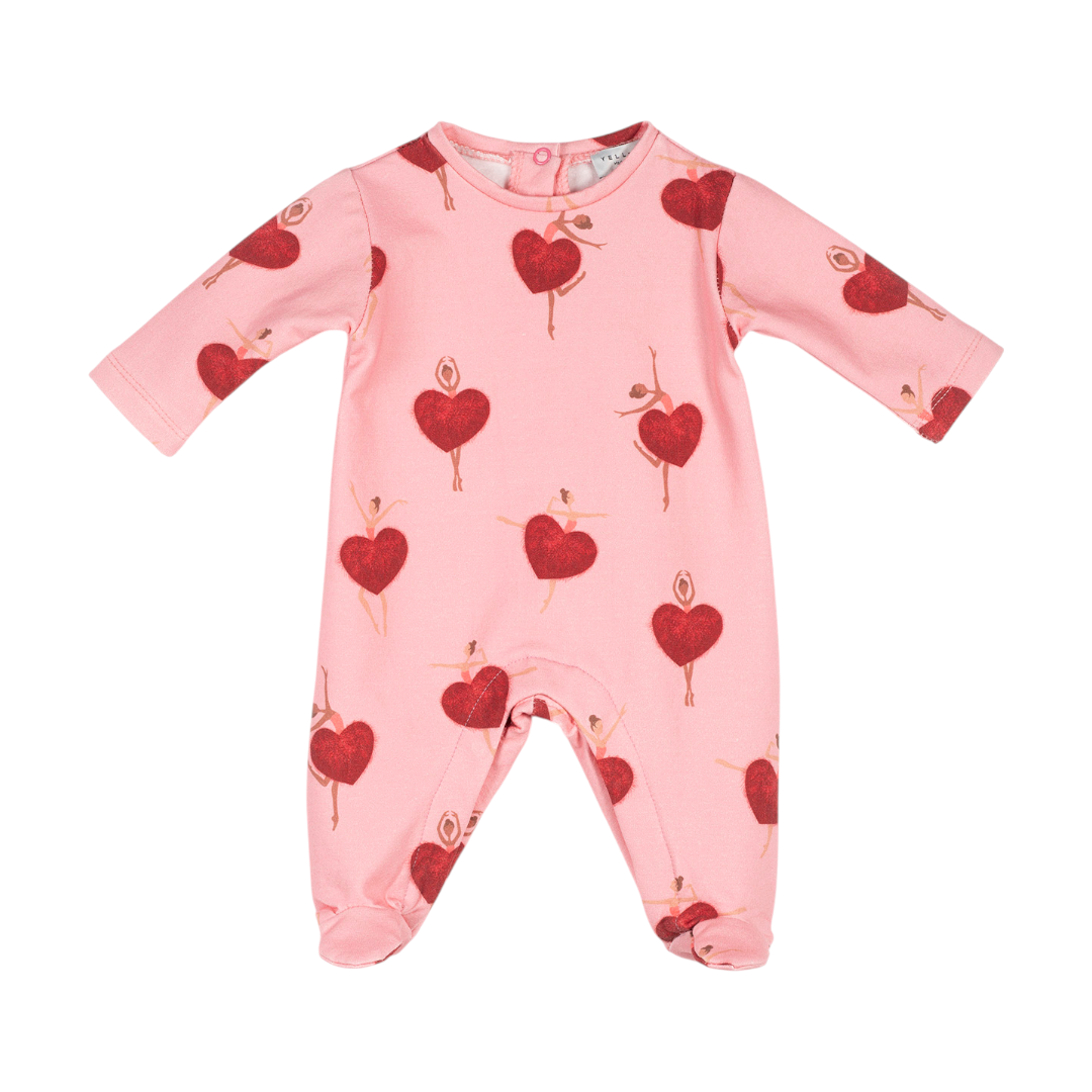 Ballerinas Organic Cotton Bodysuit