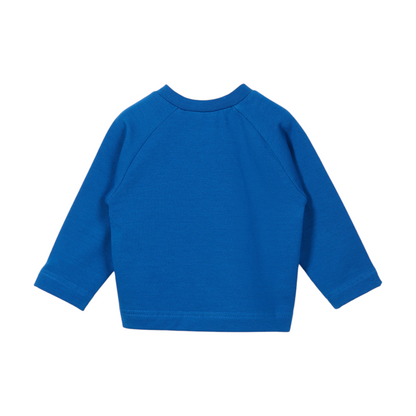 Blue Organic Cotton Sweatshirt &amp; Sweatpants