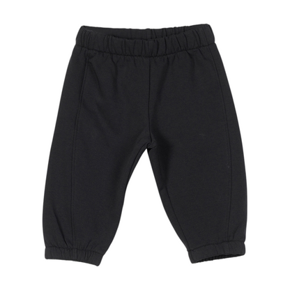 Black Music Detail Organic Cotton Sweatshirt &amp; Sweatpants