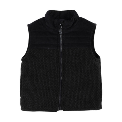 Black Winter Vest