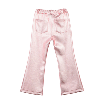 Stardust Pink Flared Pants