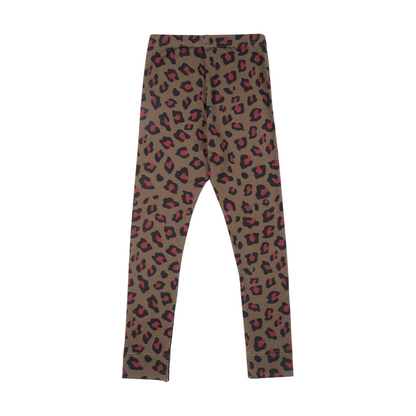 Animal Print Jersey T-shirt &amp; Leggings