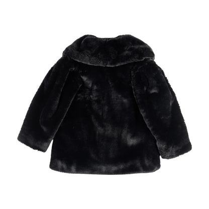 Black Hooded Coat Girls