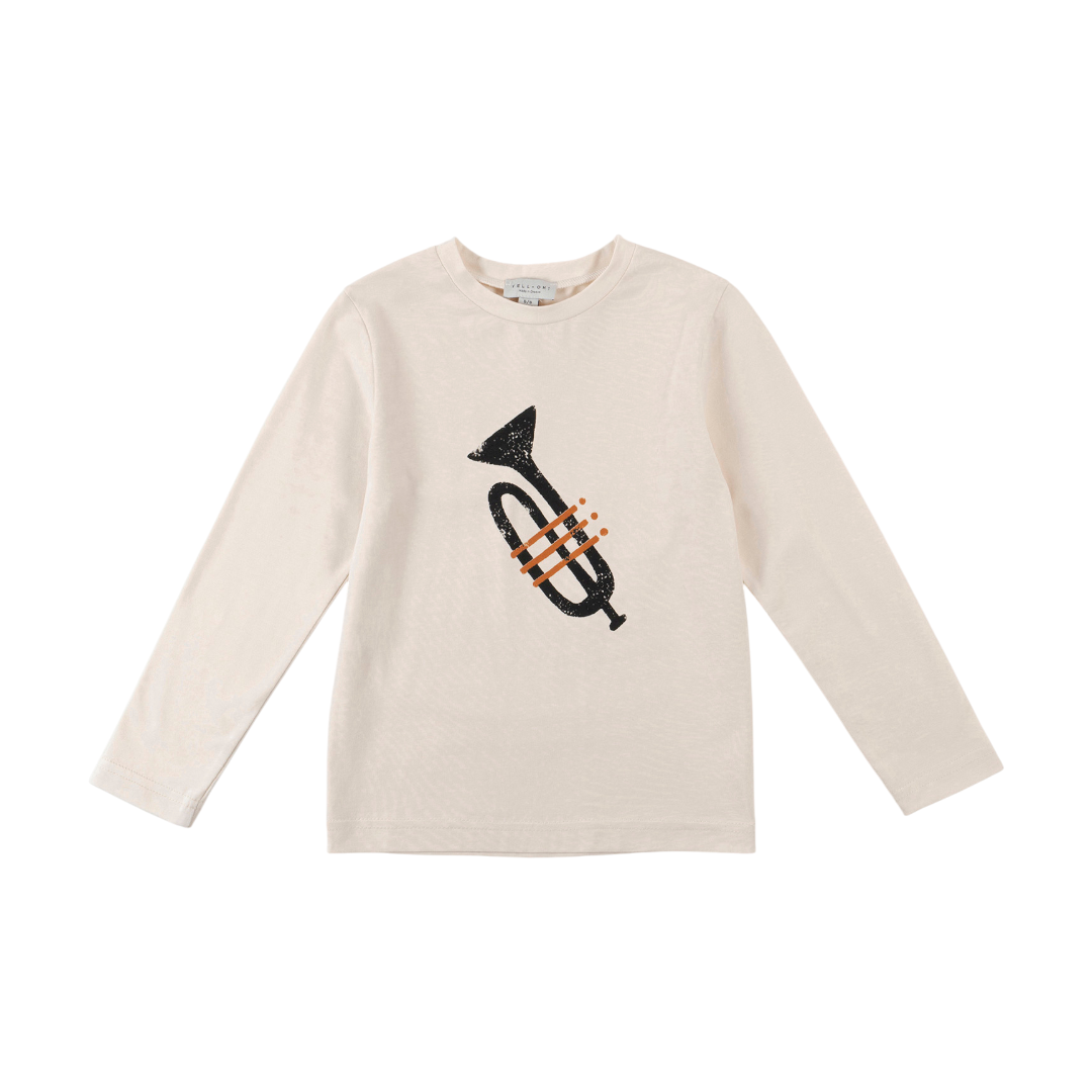 Saxophone Full Sleeves T-shirt