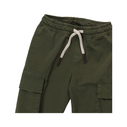 Boy Long Pants W/elastic Waist - Green