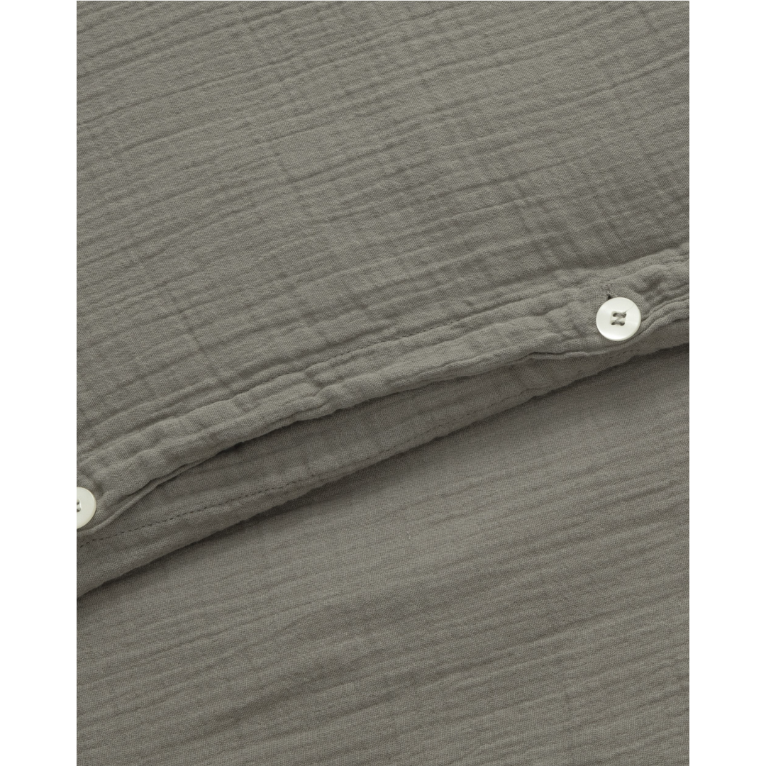 Geranium Muslin Duvet Cover Double
