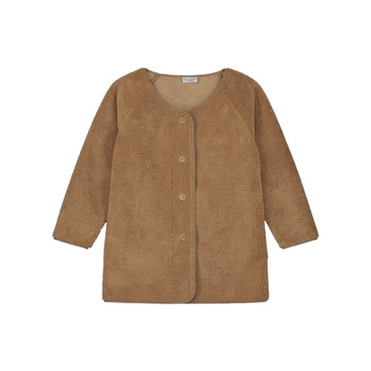 Teddy bomber jacket camel