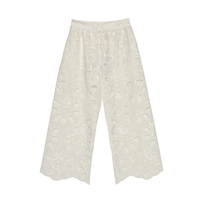 Layla Lace Top &amp; Pants - Snow White
