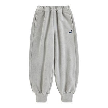 Cloud Grey Thermal Fleece Zip-Up Set