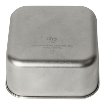 Stackable Stainless steel Lunchbox - Set of 3 - Spaceship
