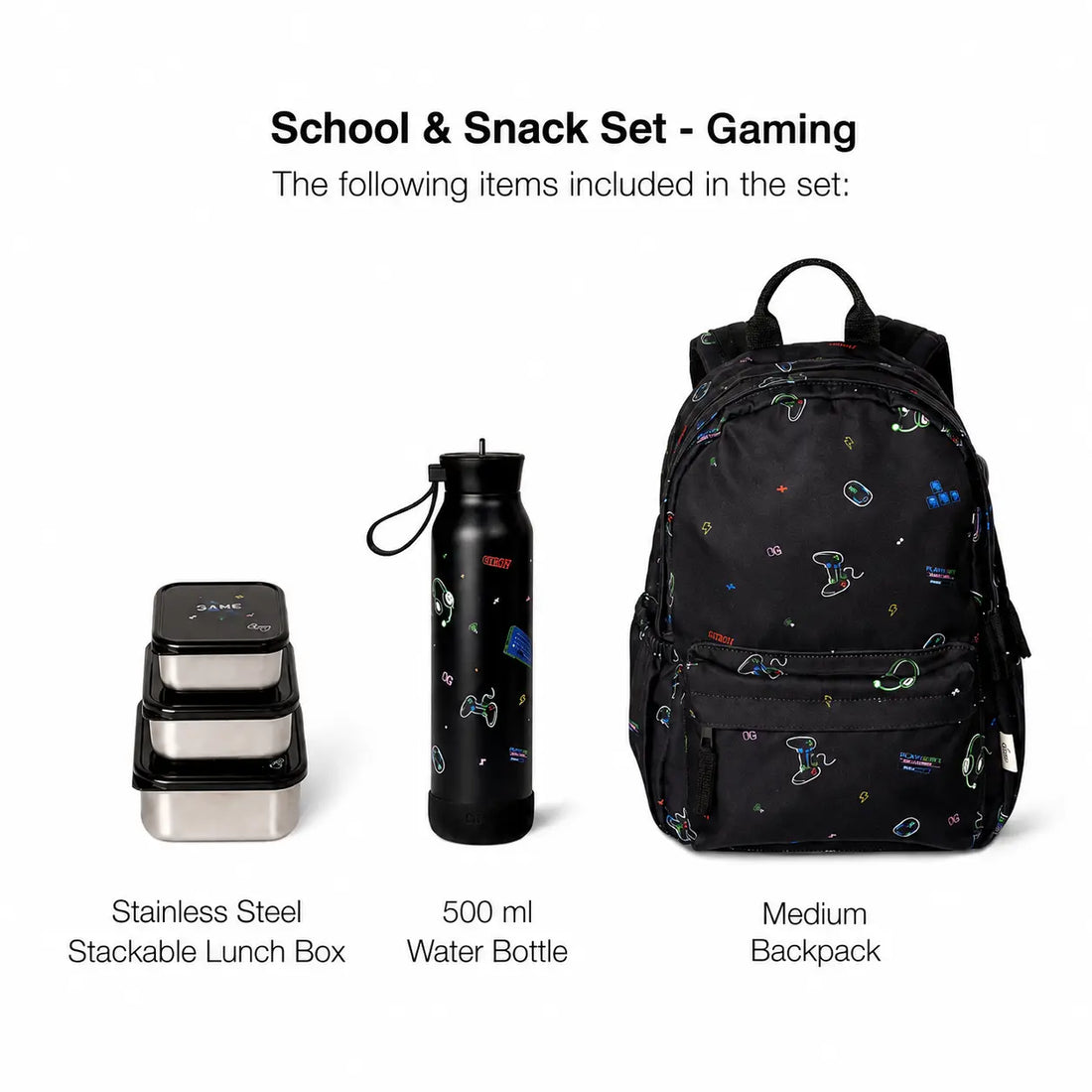 Gaming Set of 3 CITRON