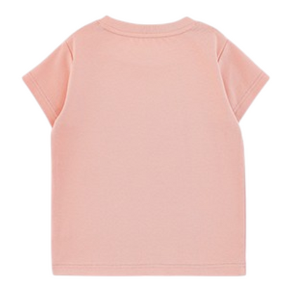 Girls Pink Strawberry Graphic T-Shirt