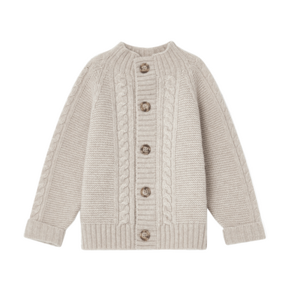Oat Knitted Cardigan