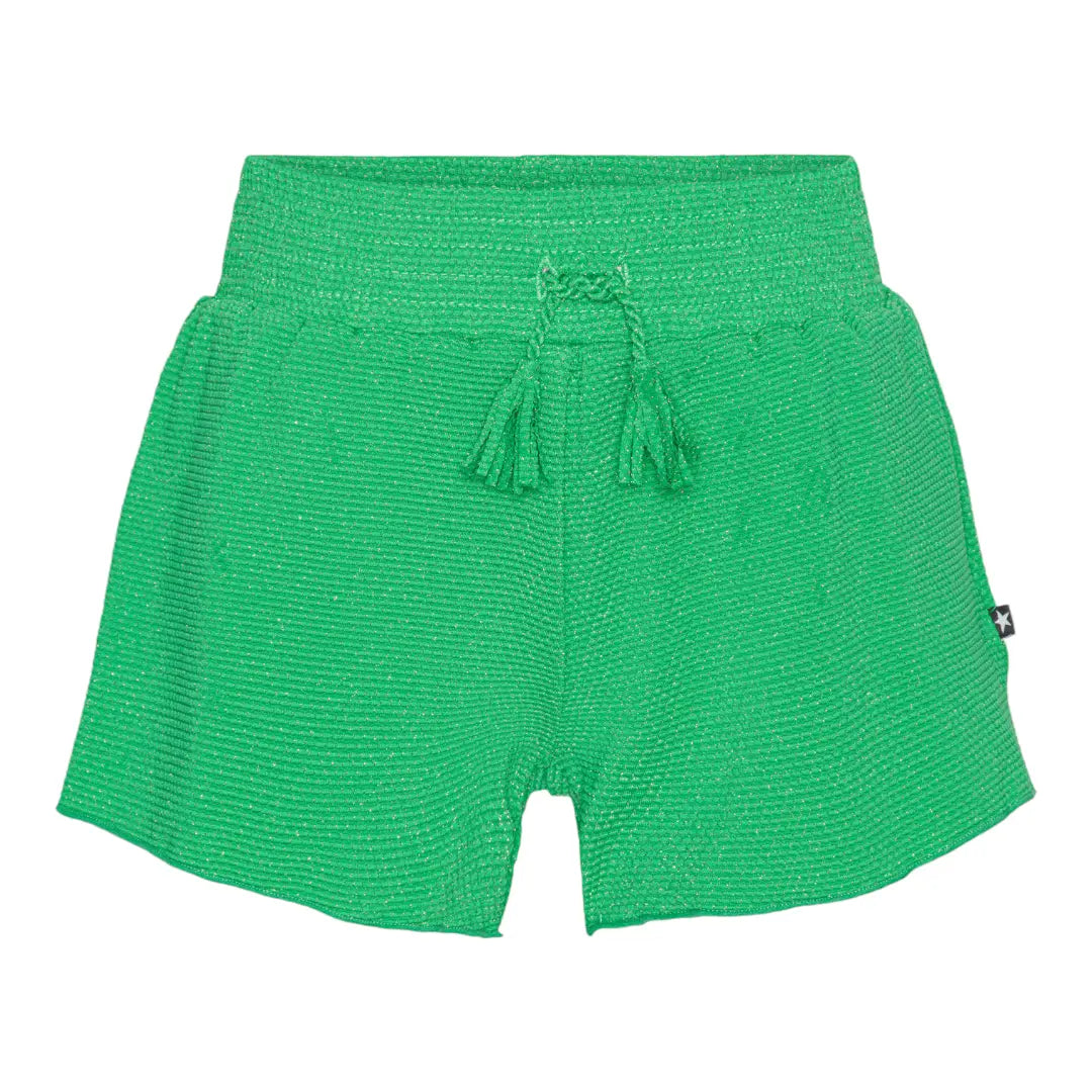 Girls Garden Green Swimsuit &amp; Bright Green Trunks Molo