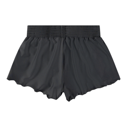 Girls Glitter Wings Swimsuit &amp; Black Trunks Set