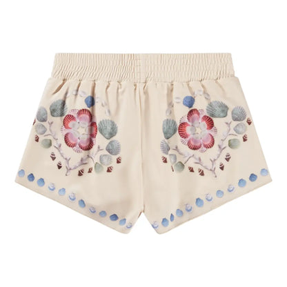 Girls Coastal Shell Swimsuit &amp; Trunks Set Molo