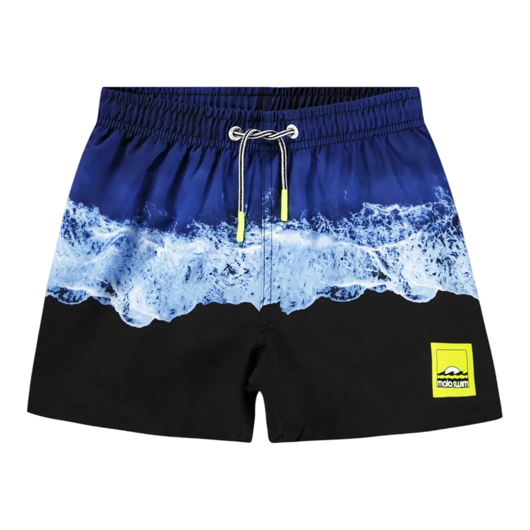 Boys Deep Ocean Tie-Dye Swim Shorts Molo