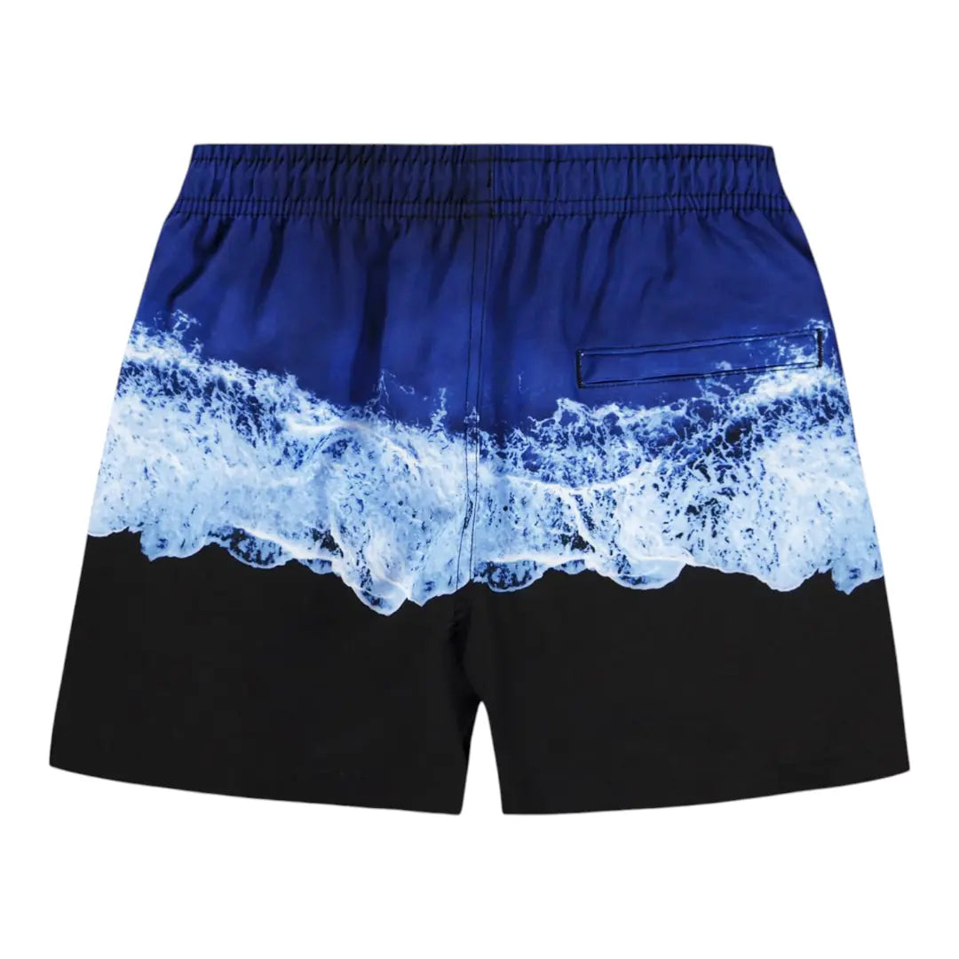 Boys Deep Ocean Tie-Dye Swim Shorts Molo
