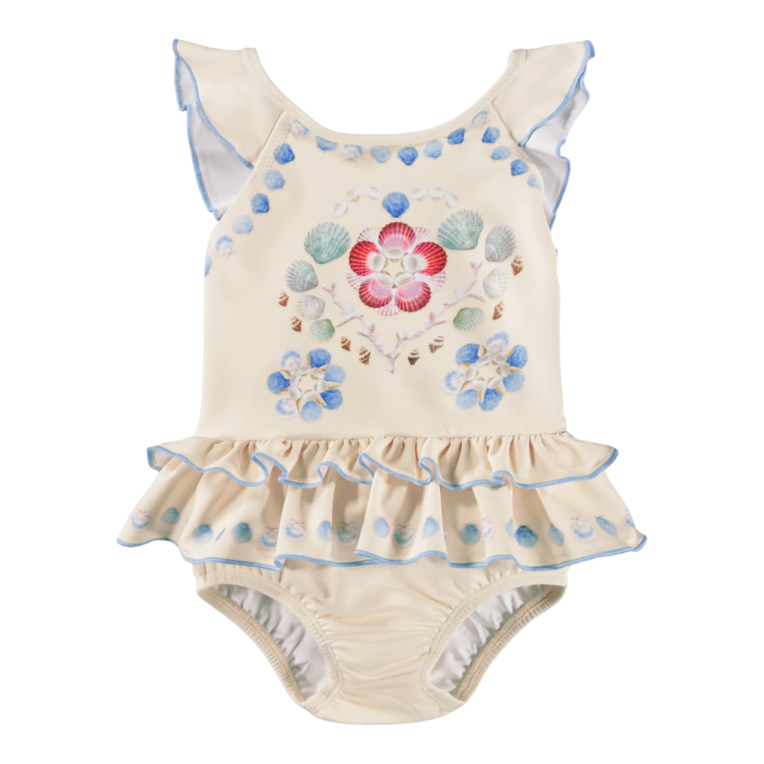 Baby Sea Shell Deco Swimsuit