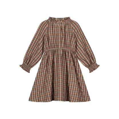 Pennie dress fancy glitter check
