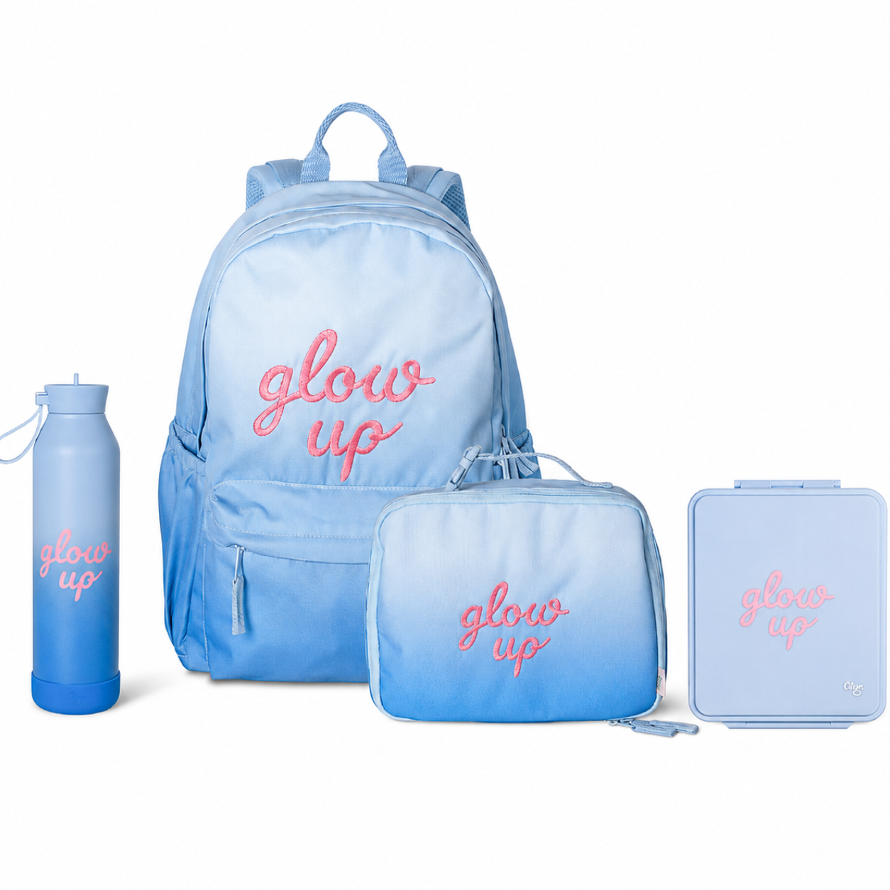Blue Glow Up Set of 4