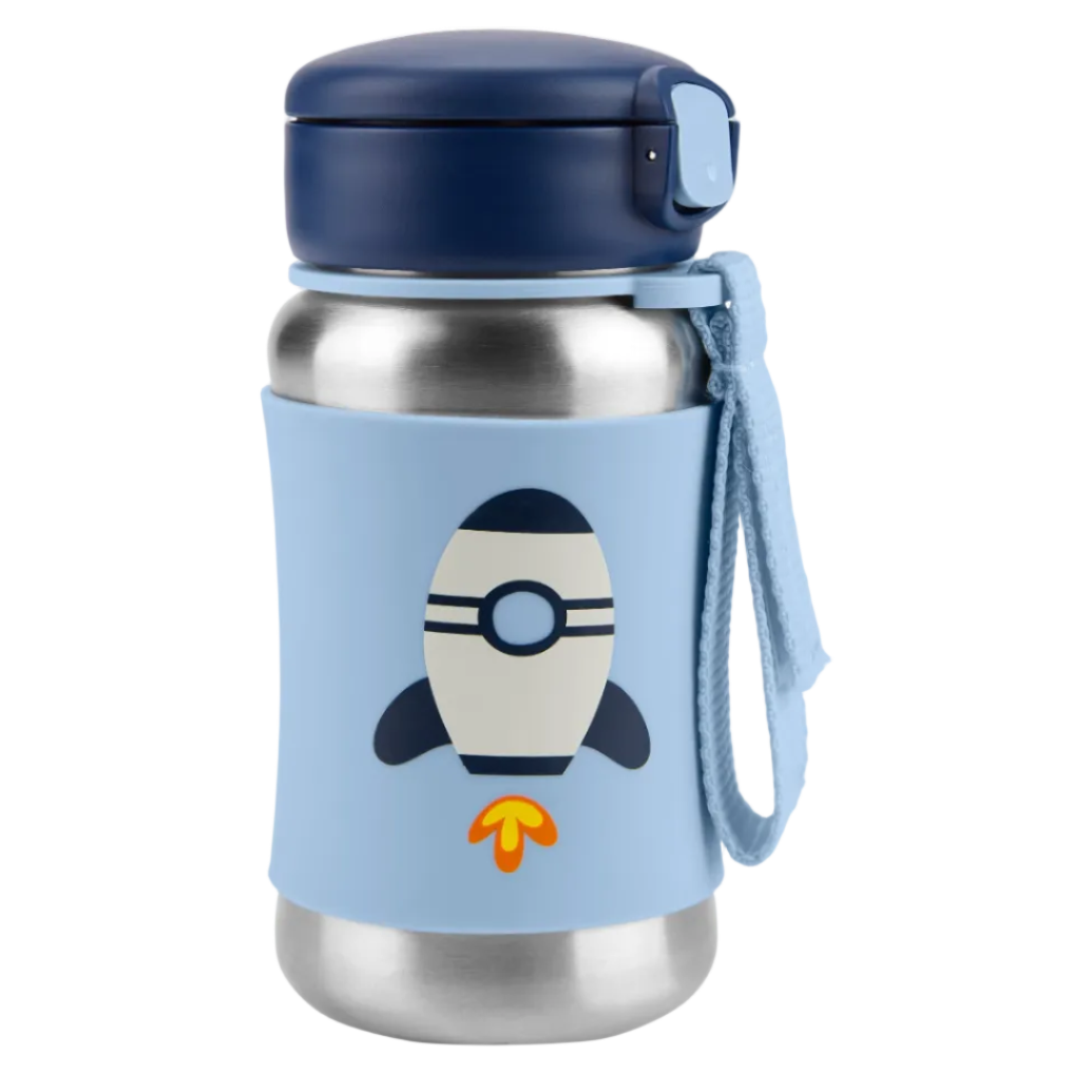 Spark Style Stainless Steel Rocket Straw Bottle