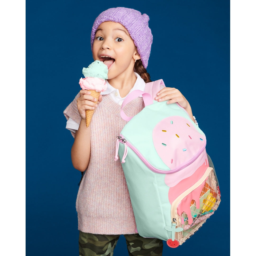 Spark Style Big Ice Cream Backpack