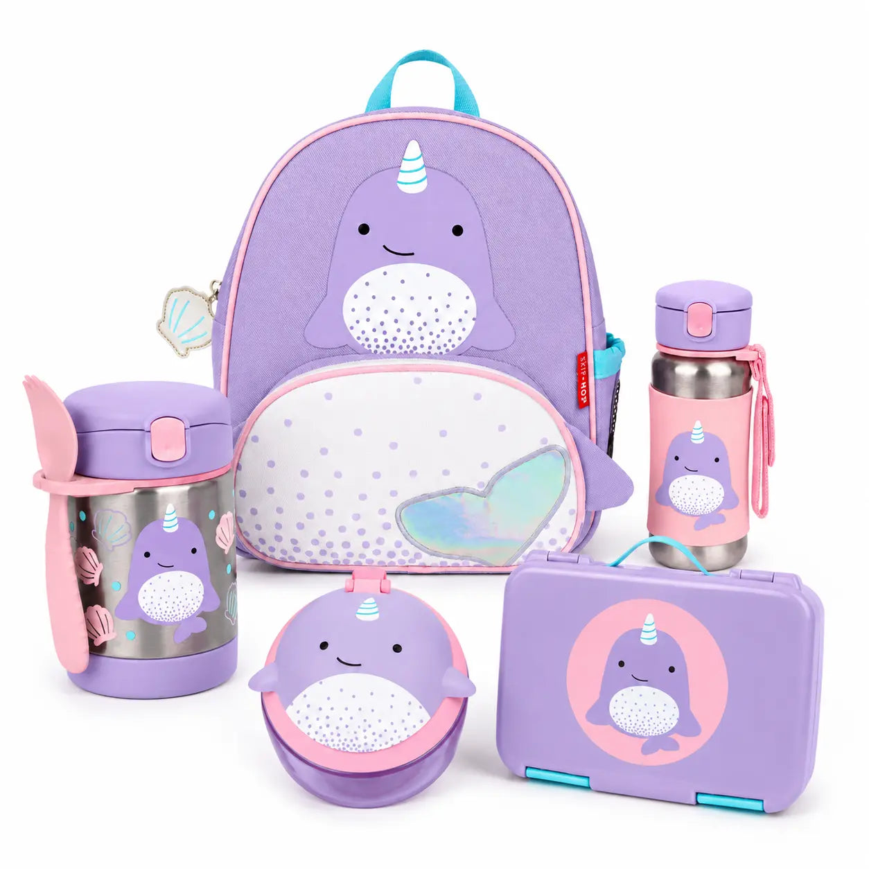 Zoo Narwhal Set of 5 SKIP HOP