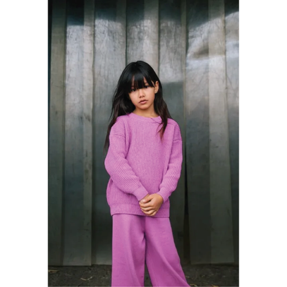 Pink Charlie knitted sweater