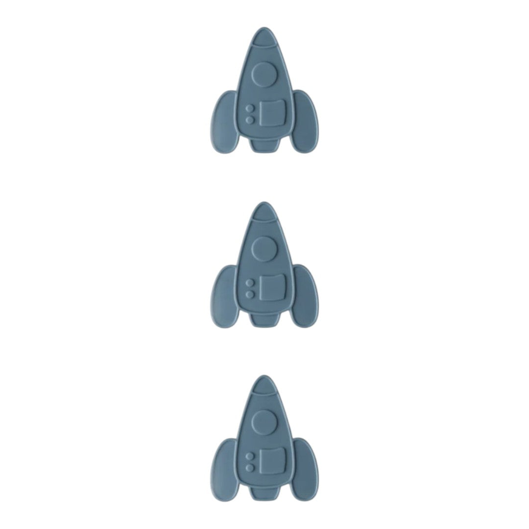 Ice packs - set of 3 - Spaceship Dusty Blue